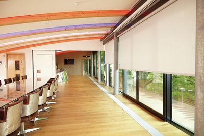 Roller Blind Systems, SG 4880, Versascreen 1-10%, Bowcliffe Hall, Bramham, United Kingdom