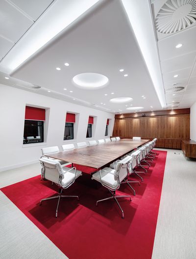 Roller Blind Systems, SG 4910, Colorama 2, Room shot "Dana Petroleum", Aberdeen, United Kingdom