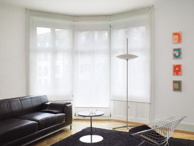 Roller Blind Systems, Room shot "Private Residence", Bern, Switzerland