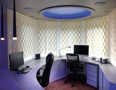 Vertical Blind Systems, SG 2960, Multi Shadow, Private Residence, Lambach, Austria, Vertical Waves